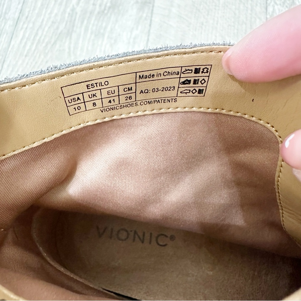 Vionic Gray Ankle Boots - Picture 4 of 7